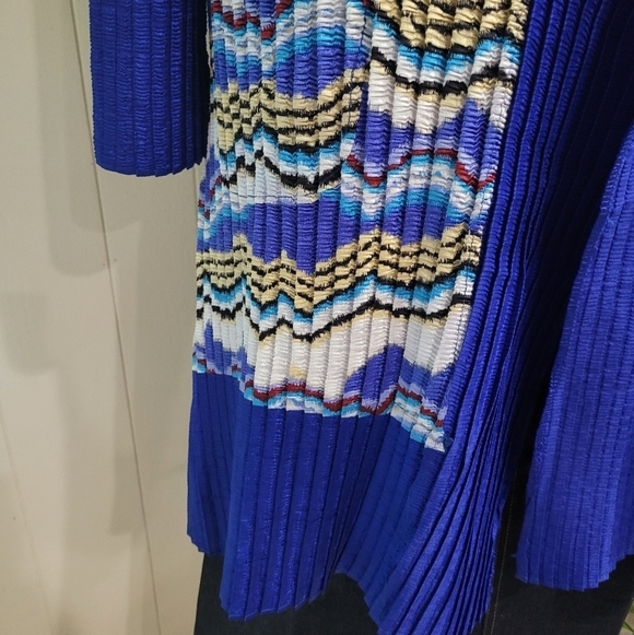 Jerry T Aztec Print Cardigan Women's Sz XL Lightwe - Picture 8 of 10